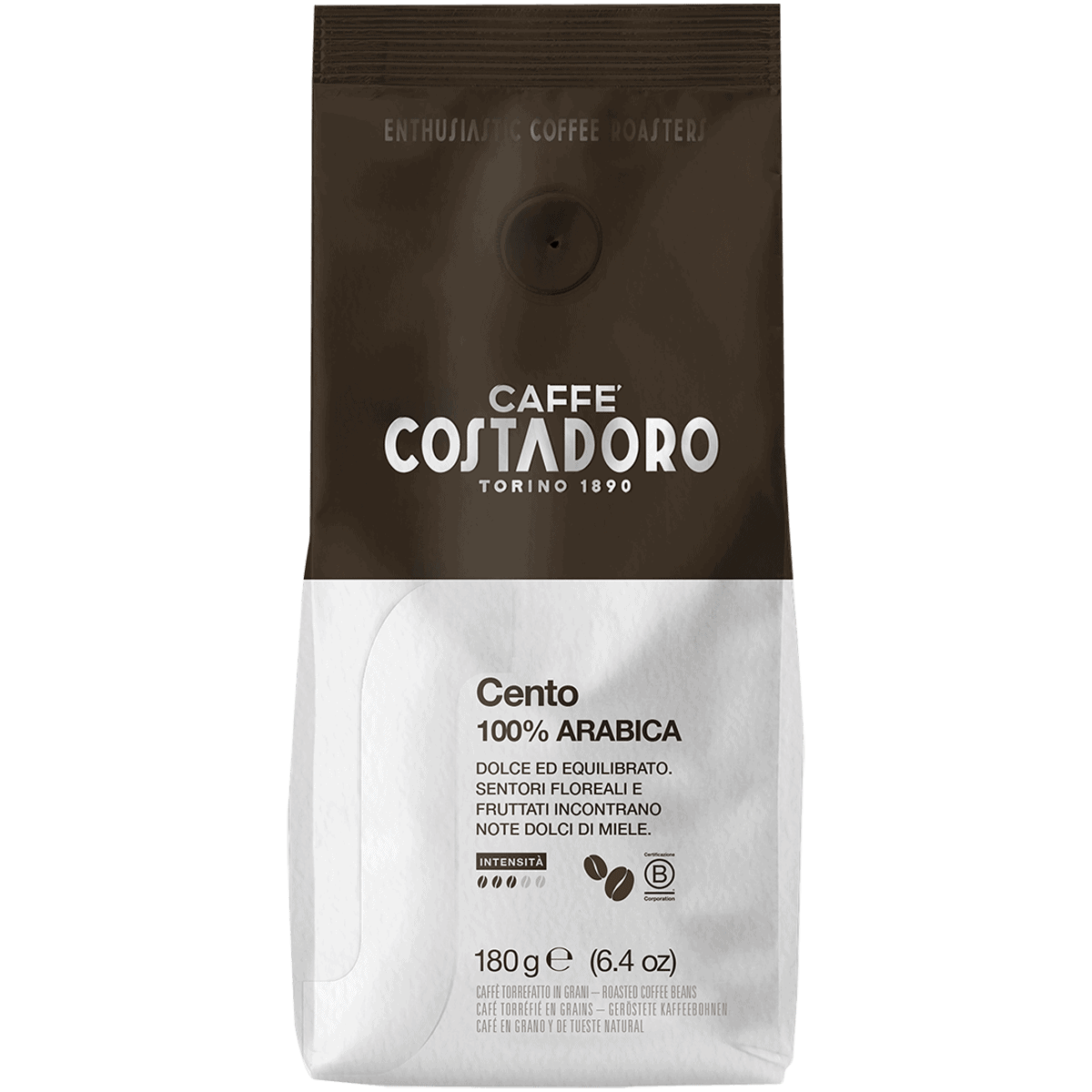Caffè in grani Costadoro Cento 180g