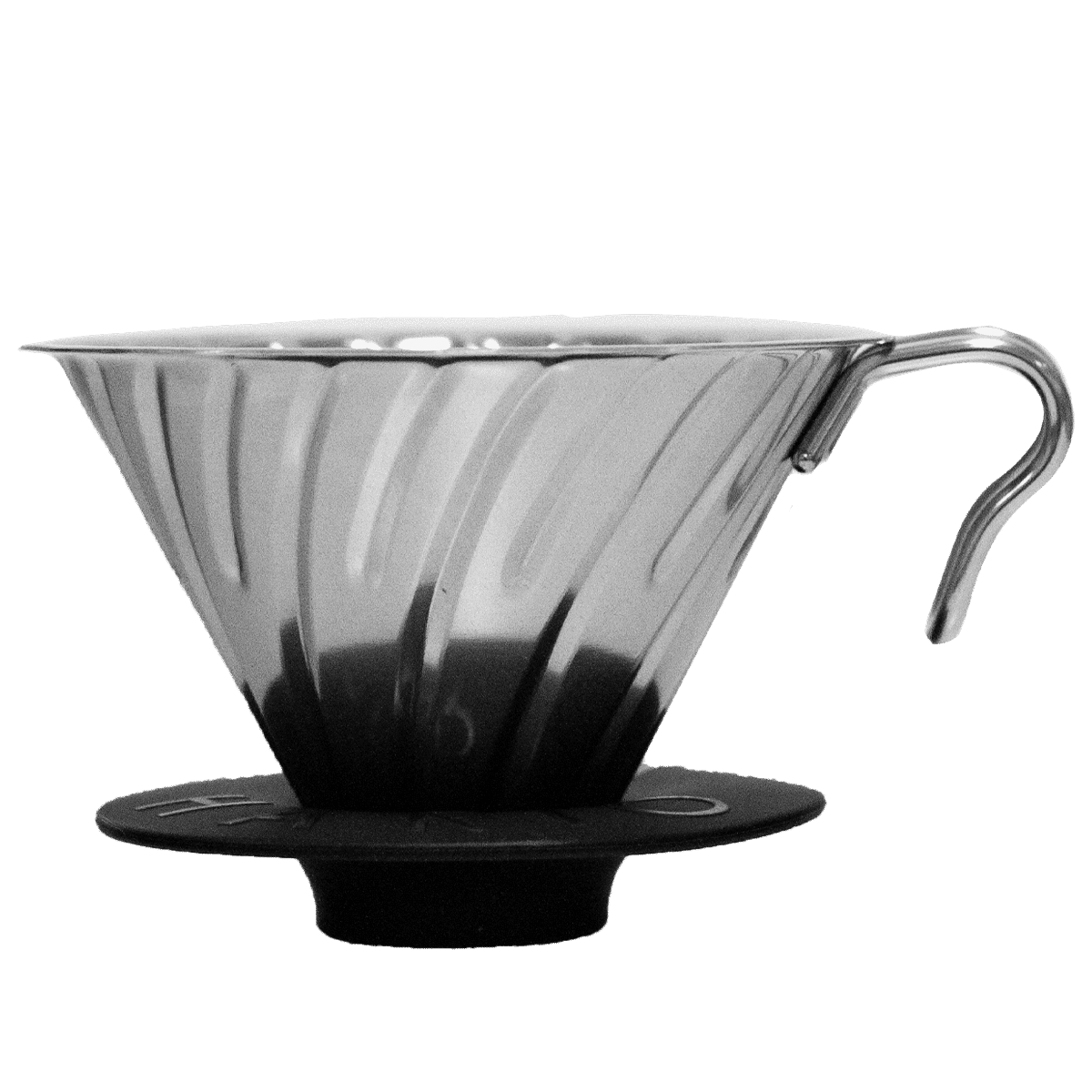 Hario Coffee Dripper V60 metal silver