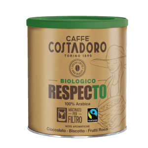 Caffè macinato per Filtro 250g Biologico e Fairtrade - Costadoro RespecTo